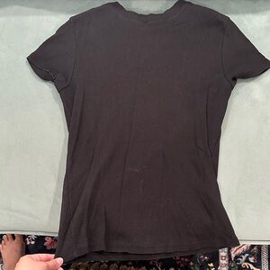 Theory Black Short Sleeve Tee